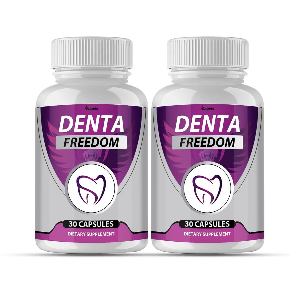 Denta Freedom New Advanced Formula Supplement - 2 Packs 60 Days Supply