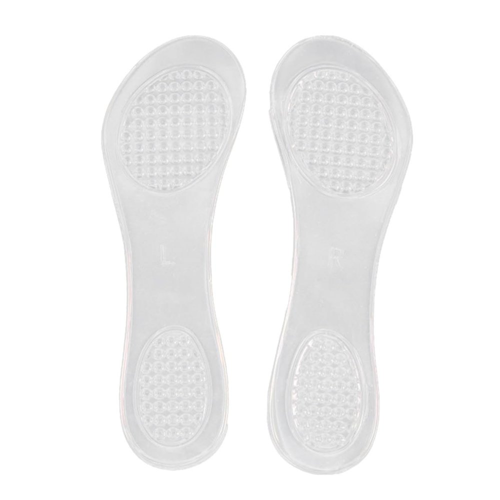 FOMIYES 1 Pair High Heel Shoe Pad Shoe Inserts High Heels Gel Insole Gel Shoe Pad High Heel Insole Clamp Miss Damping, Medium, 27CQZ42701R6
