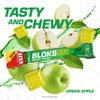 Clif Bloks Sours - Green Apple Flavor - Energy Chews - Non-GMO - Plant Based - Fast Fuel for Cycling and Running - Quick Carbohydrates and Electrolytes - 2.12 oz. (18 Count) view 3