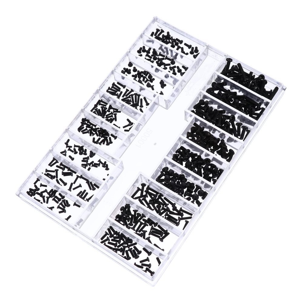 GLEAVI Micro Screw Set Assortment Eyeglass Repair Tool Kit Small Screws for Electronics Sunglass Clock Repair