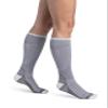 Unisex Motion Flow Tech Compression Socks 20-30mmHg - for Men & Women - Graduated Stockings for Varicose Veins, Edema, Athletes, Pregnancy, Travel, Nurses, Runners & DVT - Cool Grey - Medium Short view 1