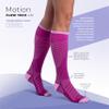 Unisex Motion Flow Tech Compression Socks 20-30mmHg - for Men & Women - Graduated Stockings for Varicose Veins, Edema, Athletes, Pregnancy, Travel, Nurses, Runners & DVT - Cool Grey - Medium Short view 3