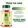 (2 Pack) Ketovex Keto ACV Gummies, Ketovex ACV Gummies, Ketovex, Ketovex Keto ACV Gummies Advanced Formula, Ketovex Gummies, Ketovex ACV Keto Gummy Gomitas, 120 Gummies for 2 Months view 3