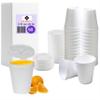 12 OZ Foam Cups for Hot & Cold Drinks. USA-Made 50-Pack - Ideal Styrofoam Coffee Cups, Insulating To-Go Cups for Soda, Tea, Juice - Sturdy, Disposable & comparable to Industry standard 12J12 view 1