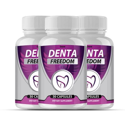 Denta Freedom New Advanced Formula Supplement - 3 Packs 90 Days Supply
