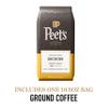 Peet's Coffee, Light Roast Ground Coffee, 100% Arabica Coffee - Sun Catcher Blend 10.5 Ounce Bag view 3