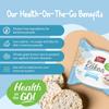 LEIBERS Rice Cakes On the Go Snack Pack  16 Packs - Made with Brown Rice, Sea Salt, 5 Thin Cakes Per Pack - Kosher, Vegan, Wheat and Gluten-Free view 3