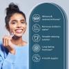 Overnight + Whitening Retainer Cleaner, Remove Stains, Discoloration, and Plaque | 4 Month Supply | Denture Cleanser with Whitening Boost,120 Tablets by M3 view 4