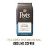 Peet's Coffee, Medium Roast Ground Coffee, 100% Arabica Coffee - Off the Grid Blend 10.5 Ounce Bag view 3