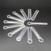 1040 O-Rings - Orthodontic Elastomeric Ligature Ties for Braces. Elastic O-Ring Rubber Bands for Orthodontic Brackets. (Clear) view 1