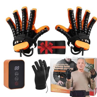 ADDZEST (Left & Right) Rehabilitation Robot Glove, Finger and Hand Function Rehabilitation Trainer Hand Recovery Equipment for Cerebral Palsy Stroke Hemiplegia Patient