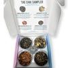 The Chai Tea Sampler Box, Tea Variety Pack, Tea Gift Box Includes Masala Chai, Thai Chai, Winter Rooibos Chai, Chocolate Chai Teas and Tea Infuser view 1