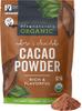 Organic Cacao Powder, Unsweetened, 8 oz (227 g)  Rich Dark Chocolate Flavor, Perfect for Baking, Smoothies & Hot Chocolate  Vegan, Keto, Paleo, Non-GMO & Gluten-Free Cocoa Powder view 1