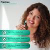 Freshee Bead -5 in 1 Disposable Mini Toothbrush with Toothpaste Bead + Floss + Pick + Tongue Scraper | Travel Size | Individually Wrapped | Soft | Extra Mint | Travel Set | Oral Care view 4