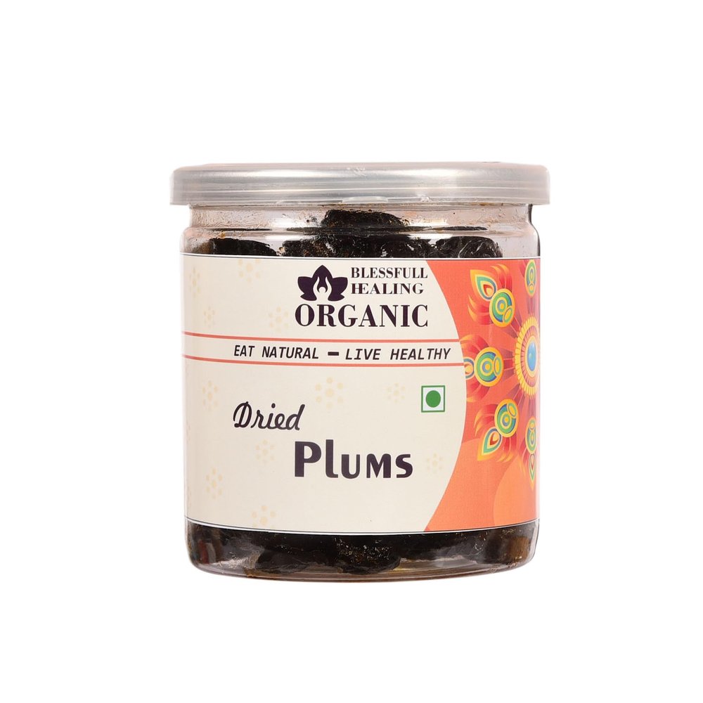 Blessfull Healing Organic Dried Plum 250 Gram Airtight Container
