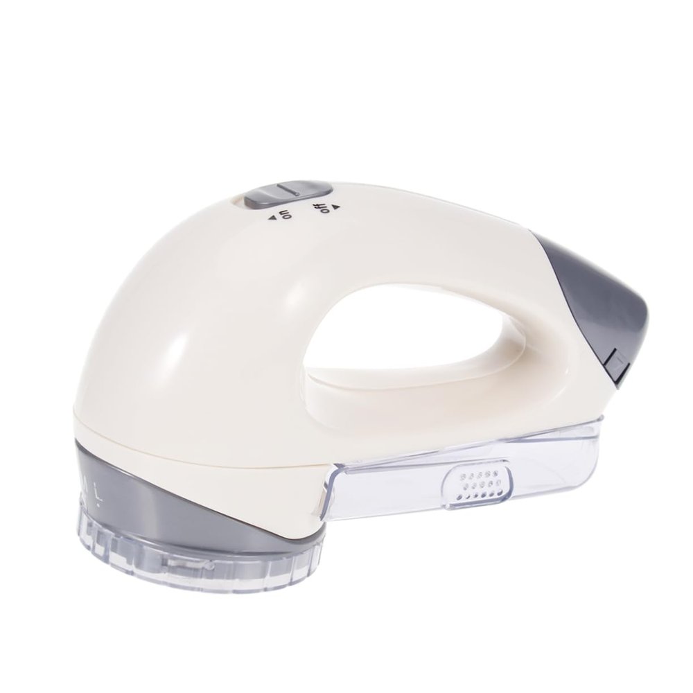 Electric Lint Remover Sweater Shaver 16x11.1cm ABS White Portable