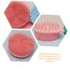 FOMIYES Bath Sensory Brush Double-Sided Silicone Body Scrubber for Gentle Bathing and Massaging Boy Girl Soft Newborn Care view 2