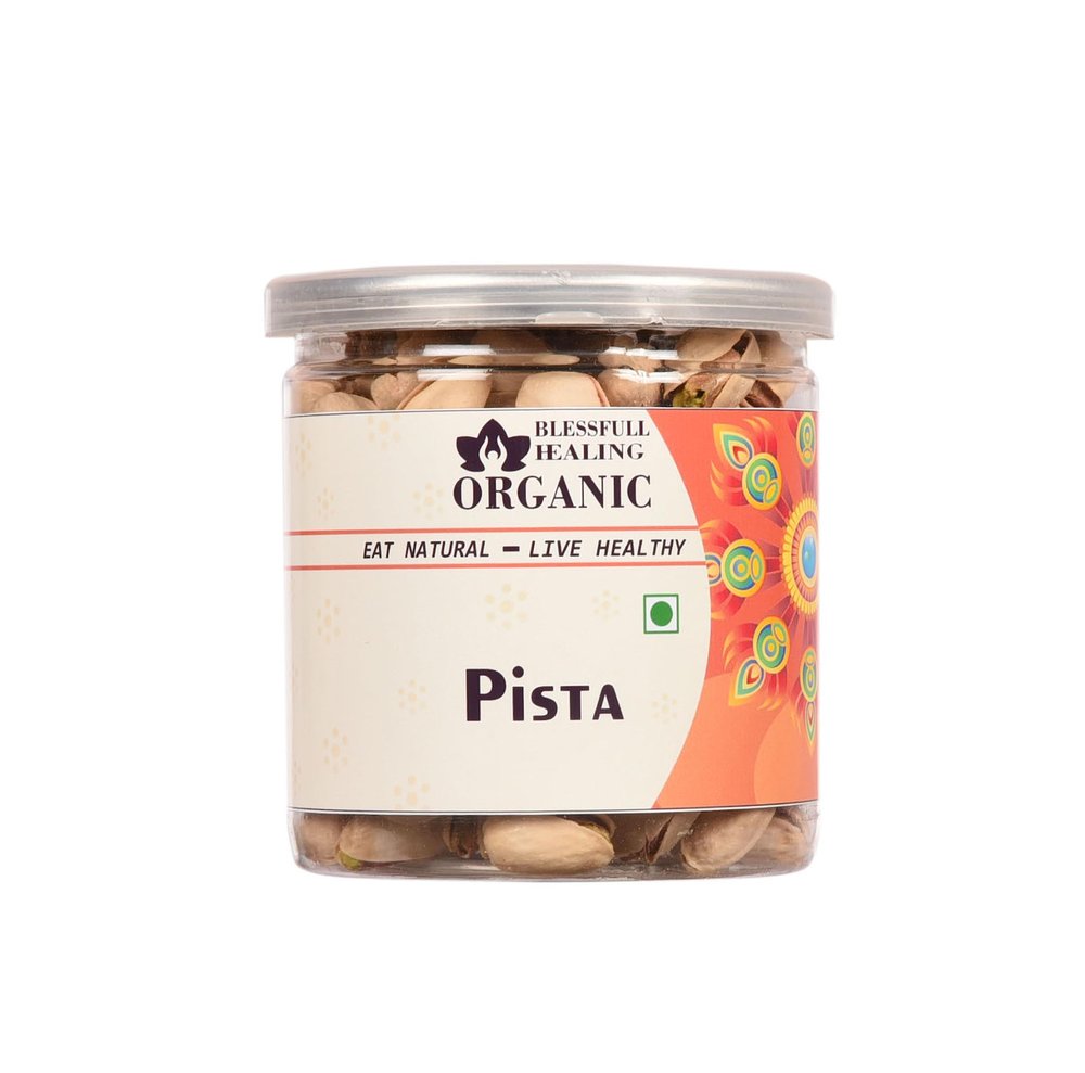 Blessfull Healing Organic Pista 250 Gram Airtight Container