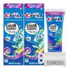 Crest Kids Color Changing Toothpaste Bundle: 2-Pack Bubblegum Flavor 4.2 oz + VenDesta Toothpaste Squeezer - Fun & Effective Toothbrushing for Kids 3-12, Fights Cavities, Engages Children in Oral Care view 2