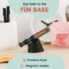 FM Base - Weighted, Magnetic Stand in Onyx Black for Flavored Air Device | Naturally Switch from Bad Habits | Allows You to Spin Your Device view 3
