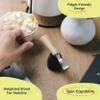 FM Base - Weighted, Magnetic Stand in Onyx Black for Flavored Air Device | Naturally Switch from Bad Habits | Allows You to Spin Your Device view 4