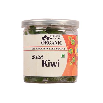 Blessfull Healing Organic Dried Kiwi 300 Gram Airtight Container