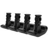 4 Pcs Replacement Ski Glides Black Walker Ski Glide Compatible with Stander EZ Fold-N-Go Walker, Able Life Space Saver Walker and Signature Life Elite Travel Walker view 1