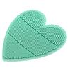 Healeved Scalp Massager Brush Soft Silicone Hair Washing Tool for Gentle Massage Brush for Comfortable Hair Cleaning Green view 1