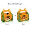 12 Pack Jungle Safari Animals Party Favor Boxes Zoo Animals Theme Happy Birthday Treat Boxes Jungle Safari Party Candy Goodies Boxes for Kids Baby Shower Party Decorations Supplies view 4