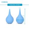 CINOCA Bulb Syringe - Blue Ear Wax Removal Syringe - 2 Oz, 2 Pack - Ideal Baby Ear Aid - Safe, Gentle Cleaning view 2