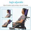 STMKB Wheelchair Headrest, Commode Chair Wheelchair Universal Headrest, Reduce Head Pressure, Adjustable Height and Angle, Easy to Install, Adapt to Various Needs view 4