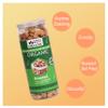 Blessfull Healing Organic Natural, Vegan Mint Masala Roasted Whole Cashew Nuts Crunchy Kaju 150 Gram view 4