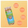 Blessfull Healing Organic Natural, Vegan Onion & Sour Cream Roasted Peanuts Crunchy Healthy Snacks 150 Gram view 3
