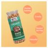 Blessfull Healing Organic Natural, Vegan Onion Garlic Roasted Peanuts Crunchy Healthy Snacks 150 Gram view 3