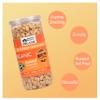 Blessfull Healing Organic Natural, Vegan Peri Peri Cheese Roasted Peanuts Crunchy Healthy Snacks 500 Gram view 3