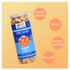 Blessfull Healing Organic Natural, Vegan Lemon & Peri Peri Roasted Halves/Pieces Cashew Nuts Crunchy Kaju 150 Gram view 4