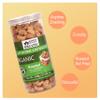 Blessfull Healing Organic Natural, Vegan Mint Masala Roasted Whole Cashew Nuts Crunchy Kaju 500 Gram view 4