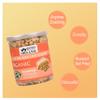Blessfull Healing Organic Natural, Vegan Garlic Roasted Peanuts Crunchy Healthy Snacks 250 Gram view 3