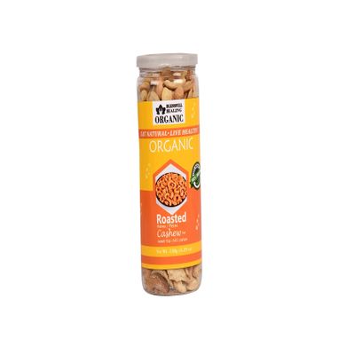 Blessfull Healing Organic Natural, Vegan Sweet Thai Chilli Roasted Halves/Pieces Cashew Nuts Crunchy Kaju 150 Gram