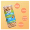 Blessfull Healing Organic Natural, Vegan Onion & Sour Cream Roasted Peanuts Crunchy Healthy Snacks 500 Gram view 3