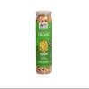 Blessfull Healing Organic Natural, Vegan Lemon Mint Roasted Halves/Pieces Cashew Nuts Crunchy Kaju 150 Gram view 1