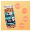 Blessfull Healing Organic Natural, Vegan Cinnamon Roasted Whole Cashew Nuts Crunchy Kaju 500 Gram view 4