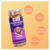 Blessfull Healing Organic Natural, Vegan Cheesy Chipotle Roasted Whole Cashew Nuts Crunchy Kaju 150 Gram view 4