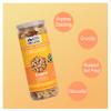Blessfull Healing Organic Natural, Vegan Lemon Pepper & Garlic Roasted Halves/Pieces Cashew Nuts Crunchy Kaju 150 Gram view 4