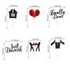 Arthsdite 24Pcs Divorce Cupcake Toppers Glitter Finally Done Just Divorced Cupcake Picks Break Up Theme Cake Decorations for Bye Freedom Bachelor Divorce Party Supplies view 2