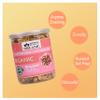 Blessfull Healing Organic Natural, Vegan Indian Chat Masala Roasted Halves/Pieces Cashew Nuts Crunchy Kaju 300 Gram view 4