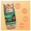 Blessfull Healing Organic Natural, Vegan Onion Garlic Roasted Halves/Pieces Cashew Nuts Crunchy Kaju 500 Gram view 4