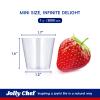 JOLLY CHEF 2000 Pack Plastic Shot Glasses,1 oz Disposable Cups 1 Ounce Tasting Cups Ideal for Whiskey, Wine Tasting,Food Samples view 2