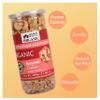 Blessfull Healing Organic Natural, Vegan Wasabi Roasted Halves/Pieces Cashew Nuts Crunchy Kaju 500 Gram view 4